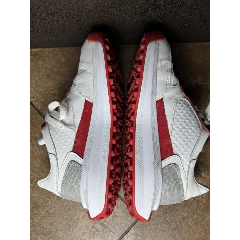 Duca Del Cosma 20th Anniversary Alanah Italian Golf Shoes Size 8.5 Red White